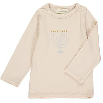 Tiny Victories Menorah Long Sleeve Shirt