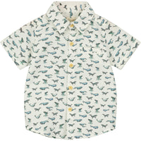 Ettie + H Myles SS shirt- White Whales