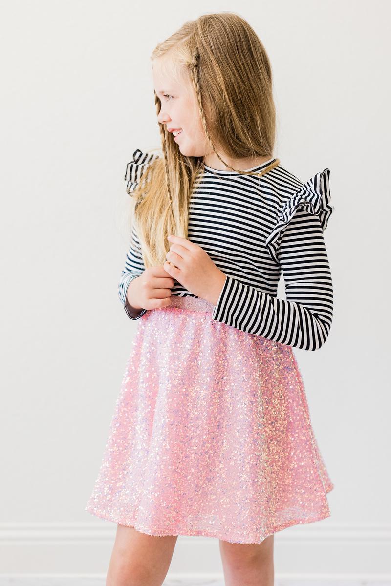 Mila and Rose Bubblegum Pink Twirl Skirt