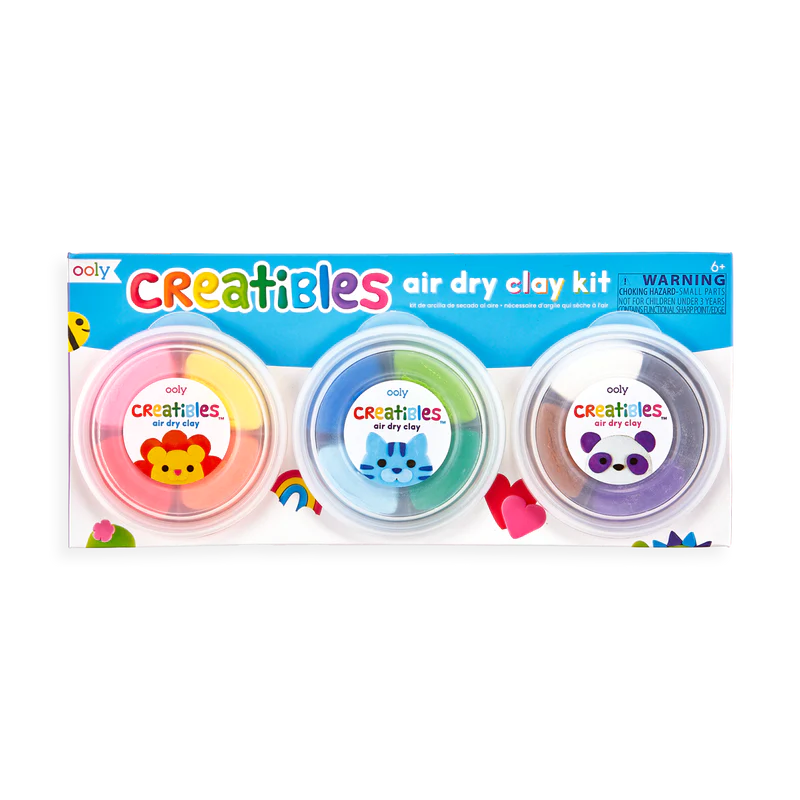 Ooly Creatibles Air Dry Clay Kit