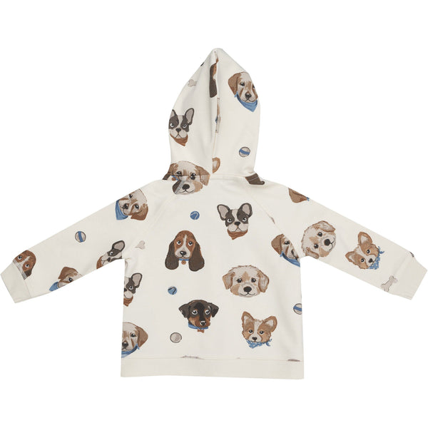 Angel Dear French Terry Vintage Puppy Faces Hoodie & Jogger