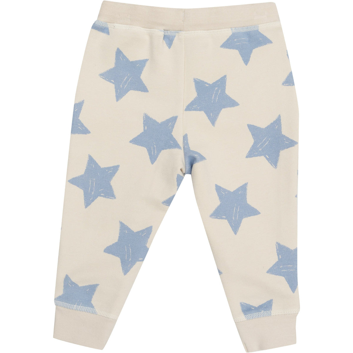 Angel Dear French Terry Sketchy Stars Blue Hoodie And Jogger