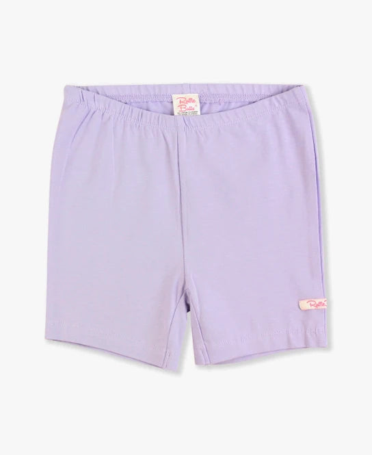 RuffleButts Girls Knit Playground Shorts