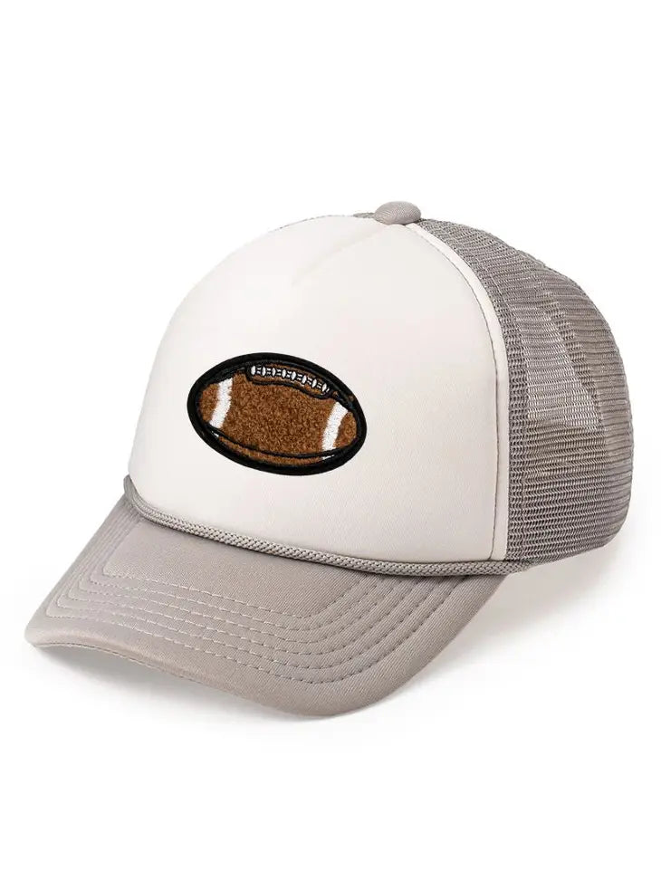 Sweet Winks Football Patch Trucker Hat