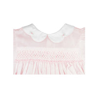 Petit Ami Hand Embroidered Smocked Bubble