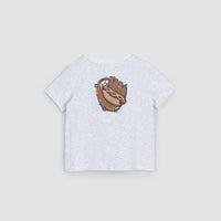 Miles the Label  Ballpark Frank Light Heather Grey T-Shirt