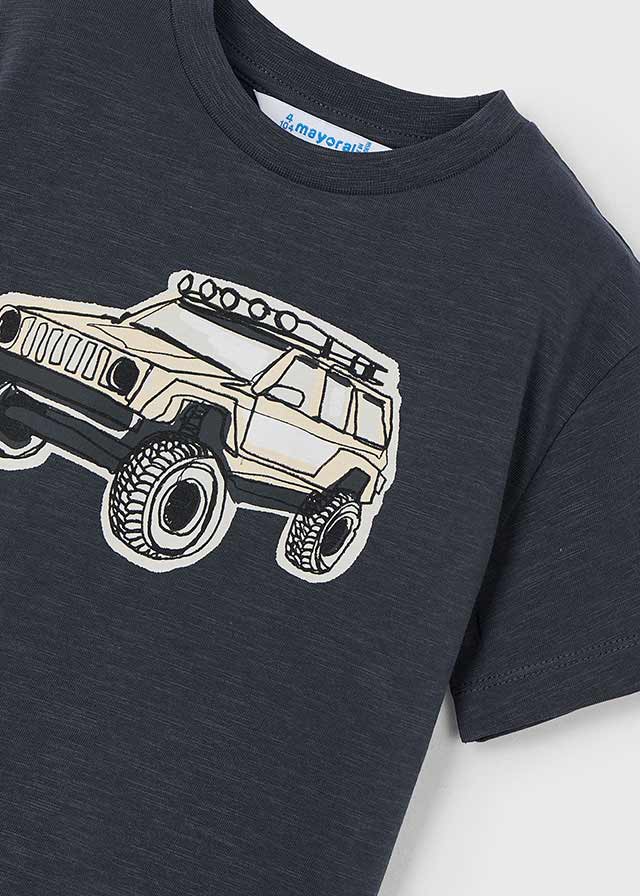 Mayoral Charcoal Jeep T-Shirt