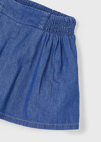 Mayoral Girls Chambray Shorts