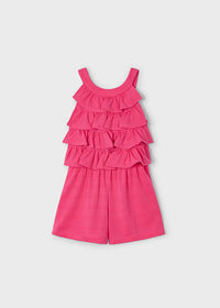 Mayoral Girls Tiered Romper