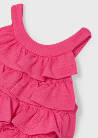 Mayoral Girls Tiered Romper