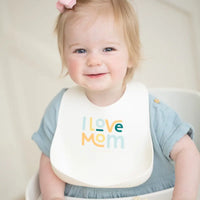 Bella Tunno I Love Mom Wonder Bib