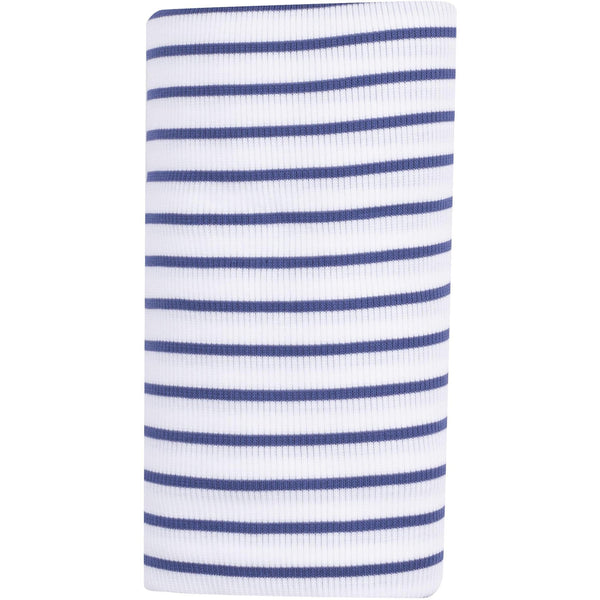 Angel Dear Stripe Vintage Blue Swaddle Blanket