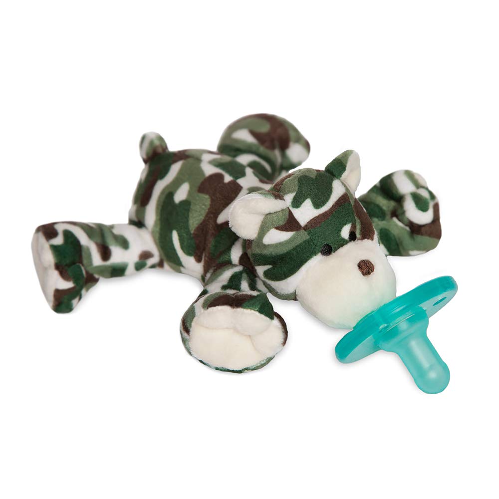 WubbaNub Infant Pacifier - Camo Bear