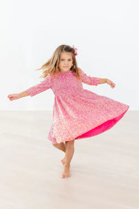 Mila and Rose Hot Pink Sequin Dress