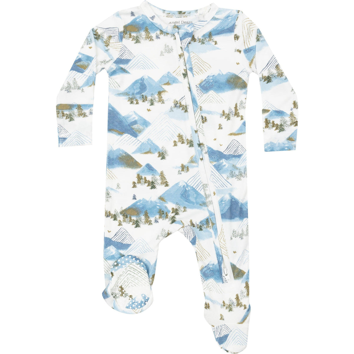 Angel Dear Mountains 2-Way Zipper Footie