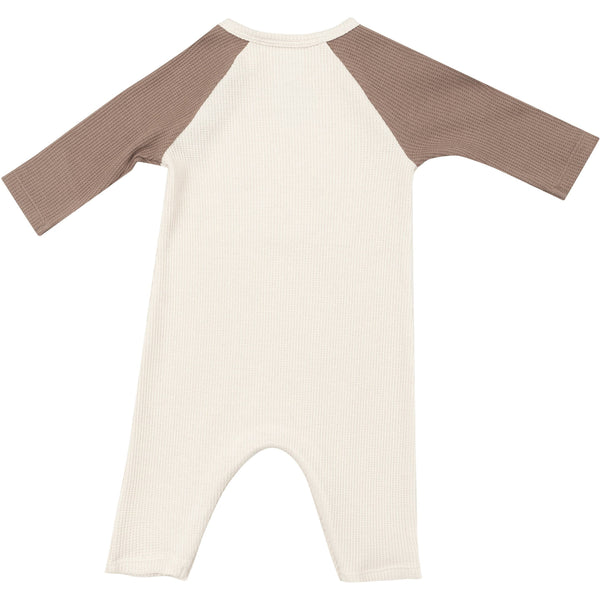 Angel Dear Baby Bear Applique Raglan Romper