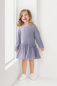 Mabel and Honey Blue Heather Dress