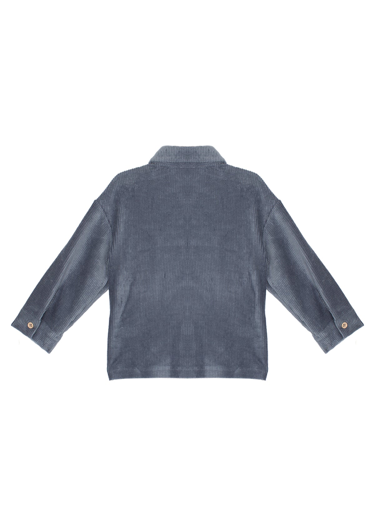 Beckett and Bear Cornflower Blue Corduroy Long Sleeve Button Down Shirt