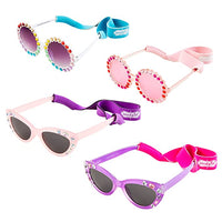 Mud pie Cat Eye Toddler Sunglasses and Neoprene Strap