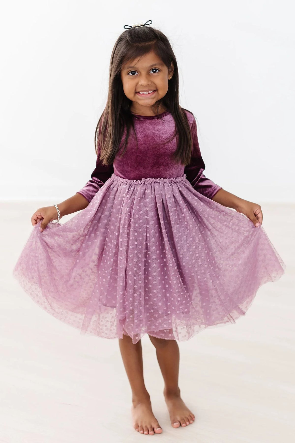 Mila and Rose Amethyst Tutu Dress