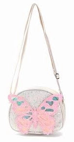 Sparkle Sisters Butterfly Purse- Pink, Silver or Lavender