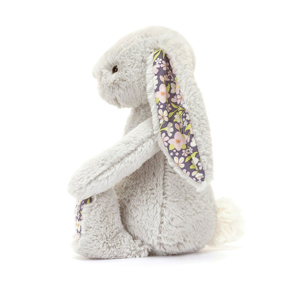 Jellcat Blossom Silver Bunny 'Bloom'- Small