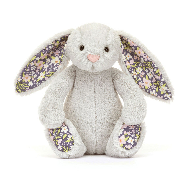 Jellcat Blossom Silver Bunny 'Bloom'- Small