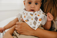 Copper Pearl Set of four Bandana Bibs  Swift