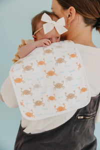 Copper Pearl 3 Pack Burp Cloth Tide