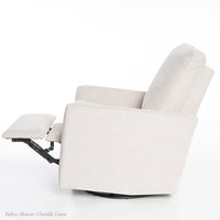 Oilo Drew Gliding Swivel Nursery Recliner