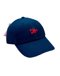 Bits & Bows Lobster Bow Baseball Hat