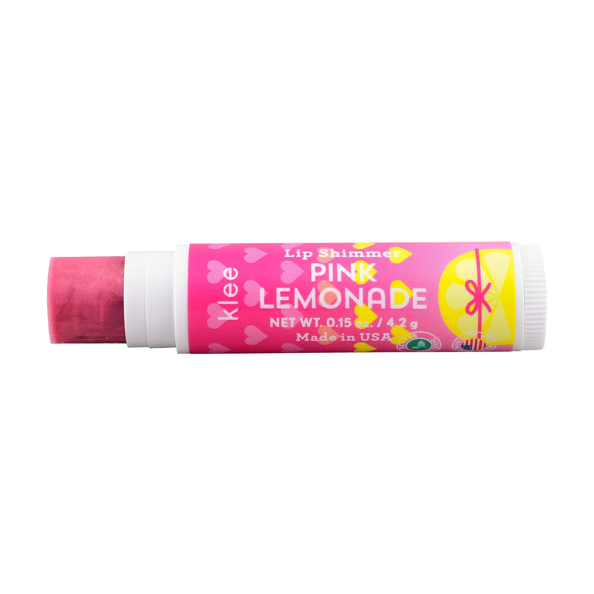 Klee Pink Lemonade - Natural Flavored Lip Shimmer