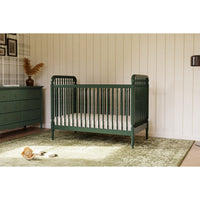 Namesake Liberty 3-in-1 Convertible Spindle Crib With Toddler Bed Conversion Kit