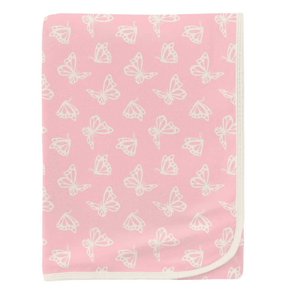 Kickee Pants Print Swaddling Blanket - Lotus Butterfly