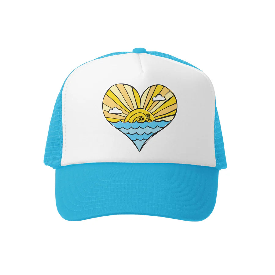 Grom Squad Trucker Hat - Ocean Soul