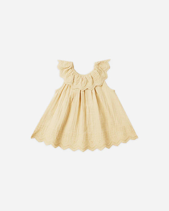 Quincy Mae Isla Dress || Lemon