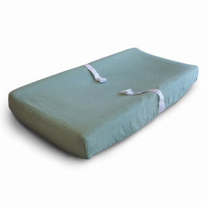 Mushie Extra Soft Muslin Changing Pad Cover