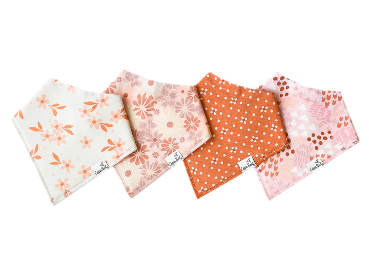 Copper Pearl Bandana Bibs - Rue