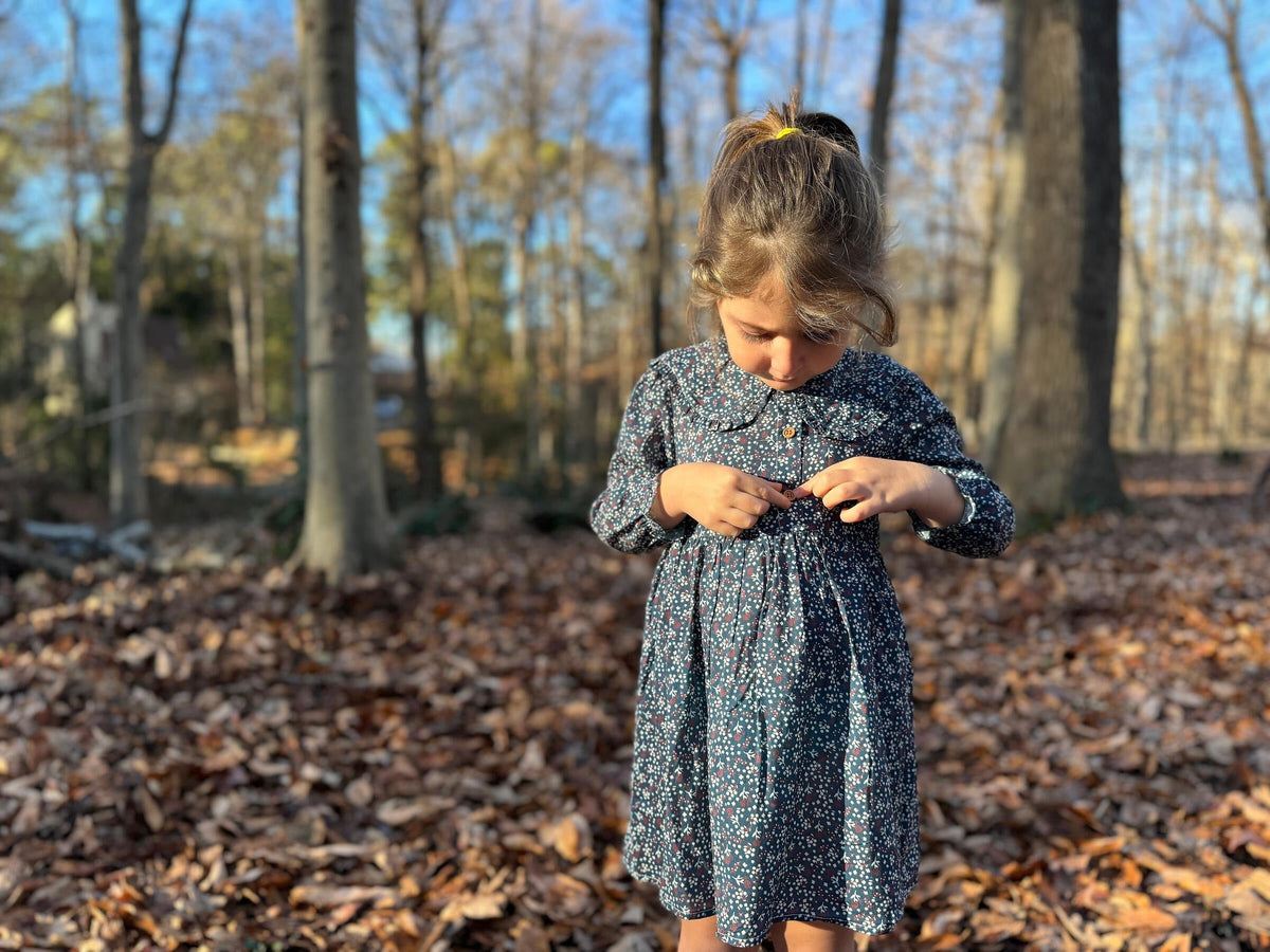 Vignette Sylvie Dress | Blue Floral