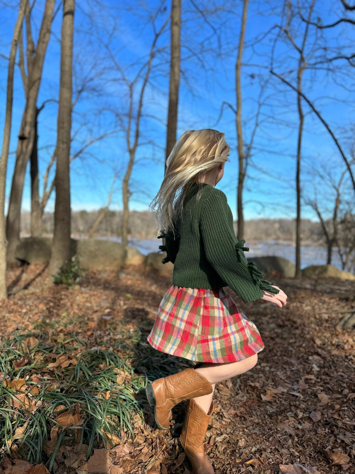 Vignette Jaycee Skirt | Autumn Plaid