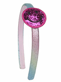 Sparkle Sisters Smile Headbands - Blue or Hot Pink