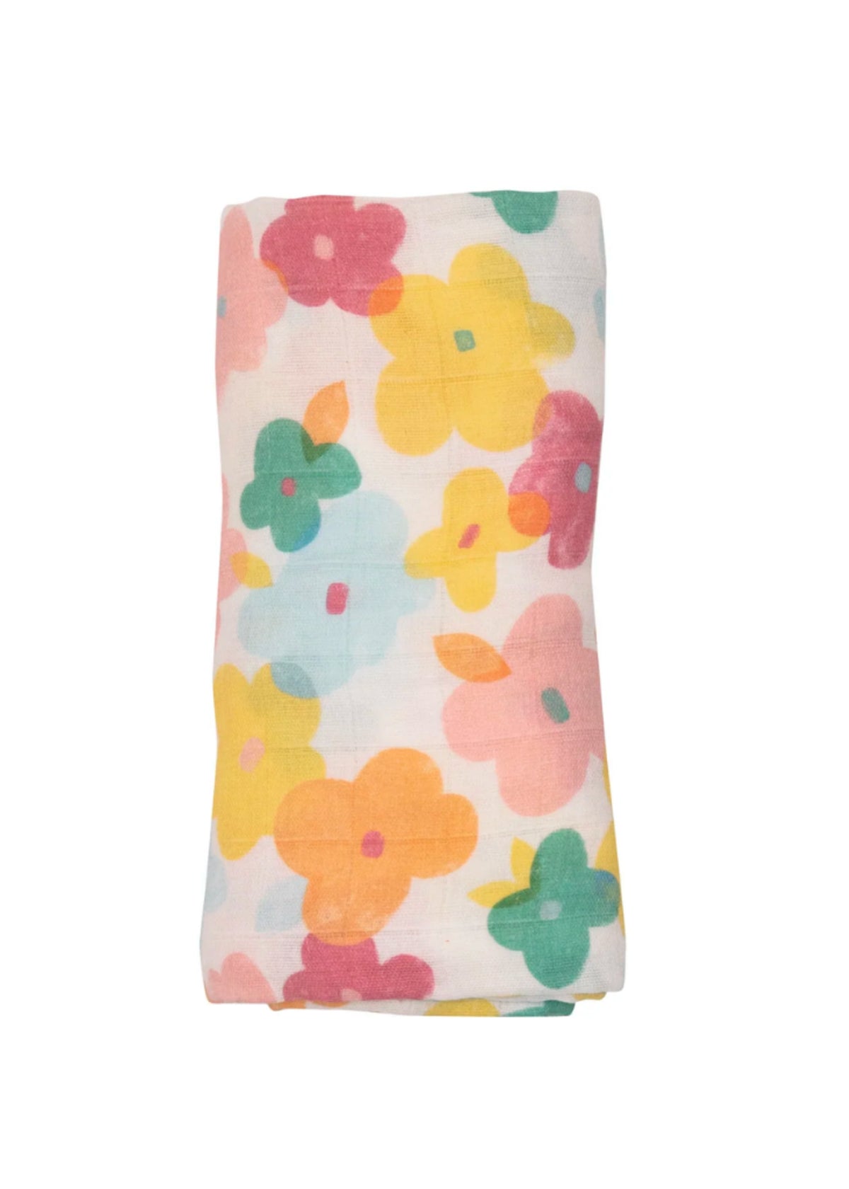 Angel Dear Paper Florals Swaddle Blanket