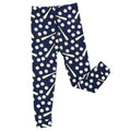 Sweet Bamboo Boys Short Sleeve Little Slugger Navy Pajamas