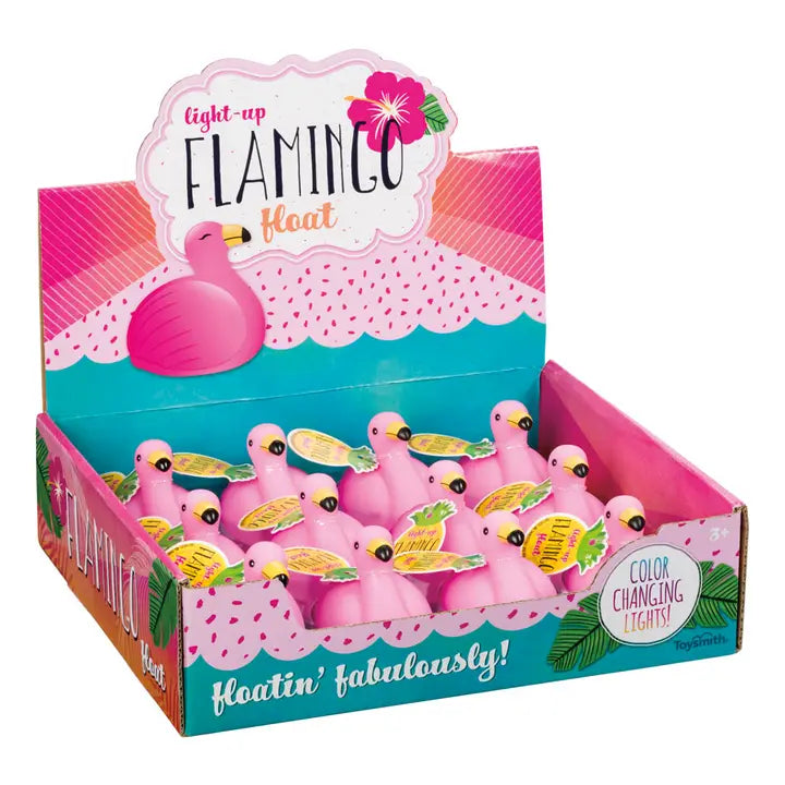 Toysmith Light-Up Flamingo Float