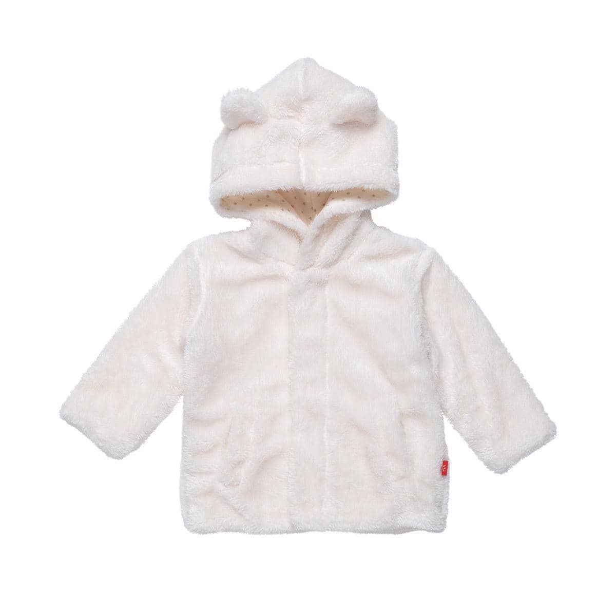 Mangetic Me- Cloud Minky Let's Go Magnetic Jacket 0-6M