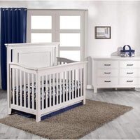 Pali Como Forever Crib + Double Dresser Set