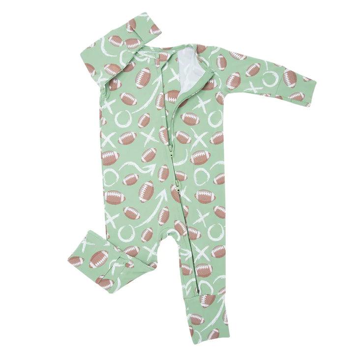 Sweet Bamboo Covertibla Romper - Football