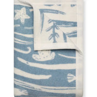 ChappyWrap Under the Sea Light Blue Midi Blanket