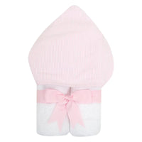 3 Marthas Seersucker Stripe Hooded Towel