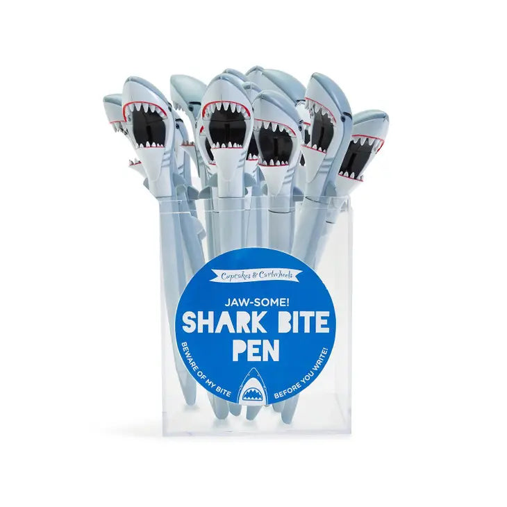 Shark Bite Pen by Cupcakes and Cartwheels